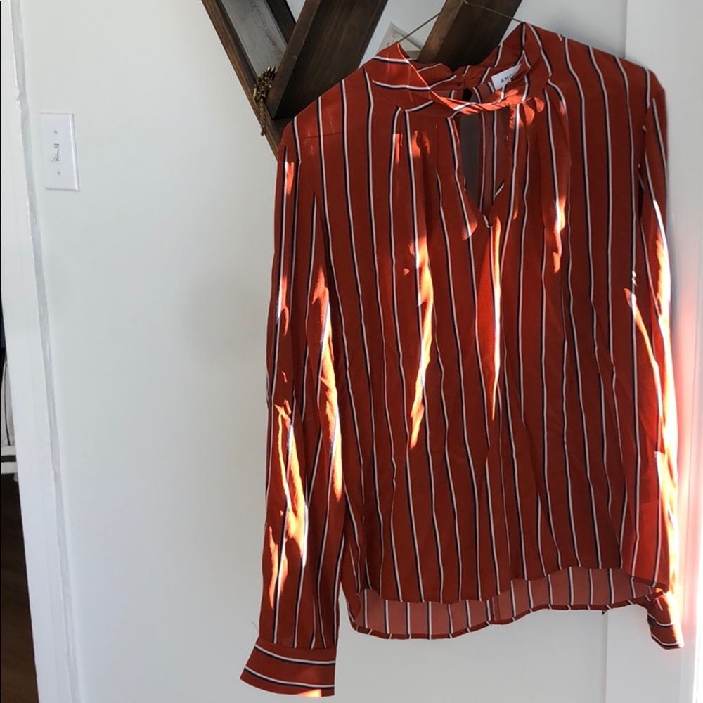 Amour Vert 100% Silk Blouse